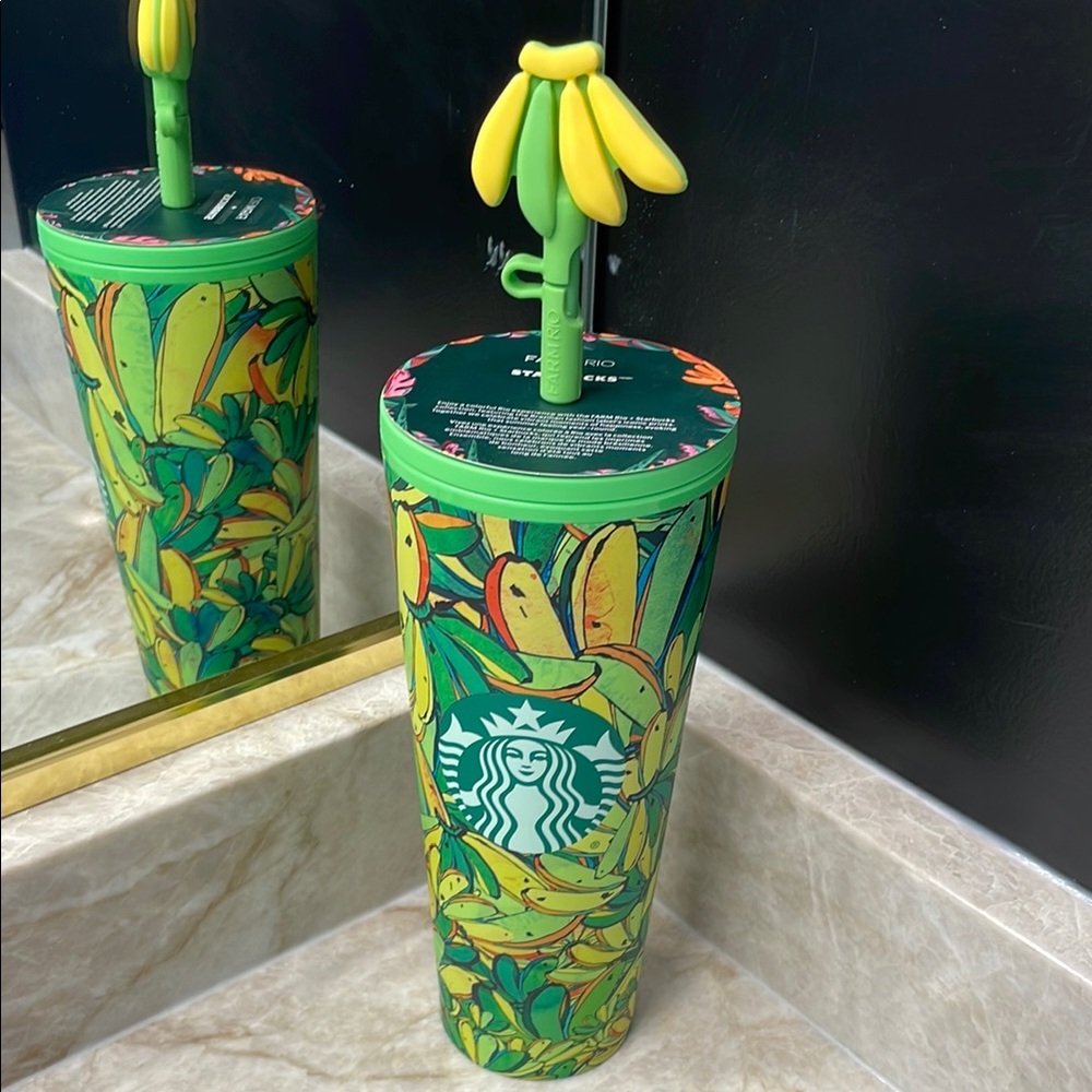 BRAND NEW STARBUCKS X FARM RIO TUMBLER! RARE and Limited